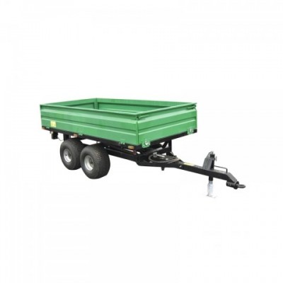 4wheel tractor wagon farm trailer hydraulic dump trailer 2ton 3ton 4ton trailer factory