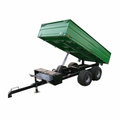 2Ton trailer end tip with electric hydraulic power pack; 2ton twin axle multilift trailer