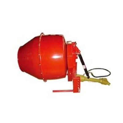 3 Point Linkage PTO shaft chain drive Cement Mixer / compact trctor construction farming concrete mixer